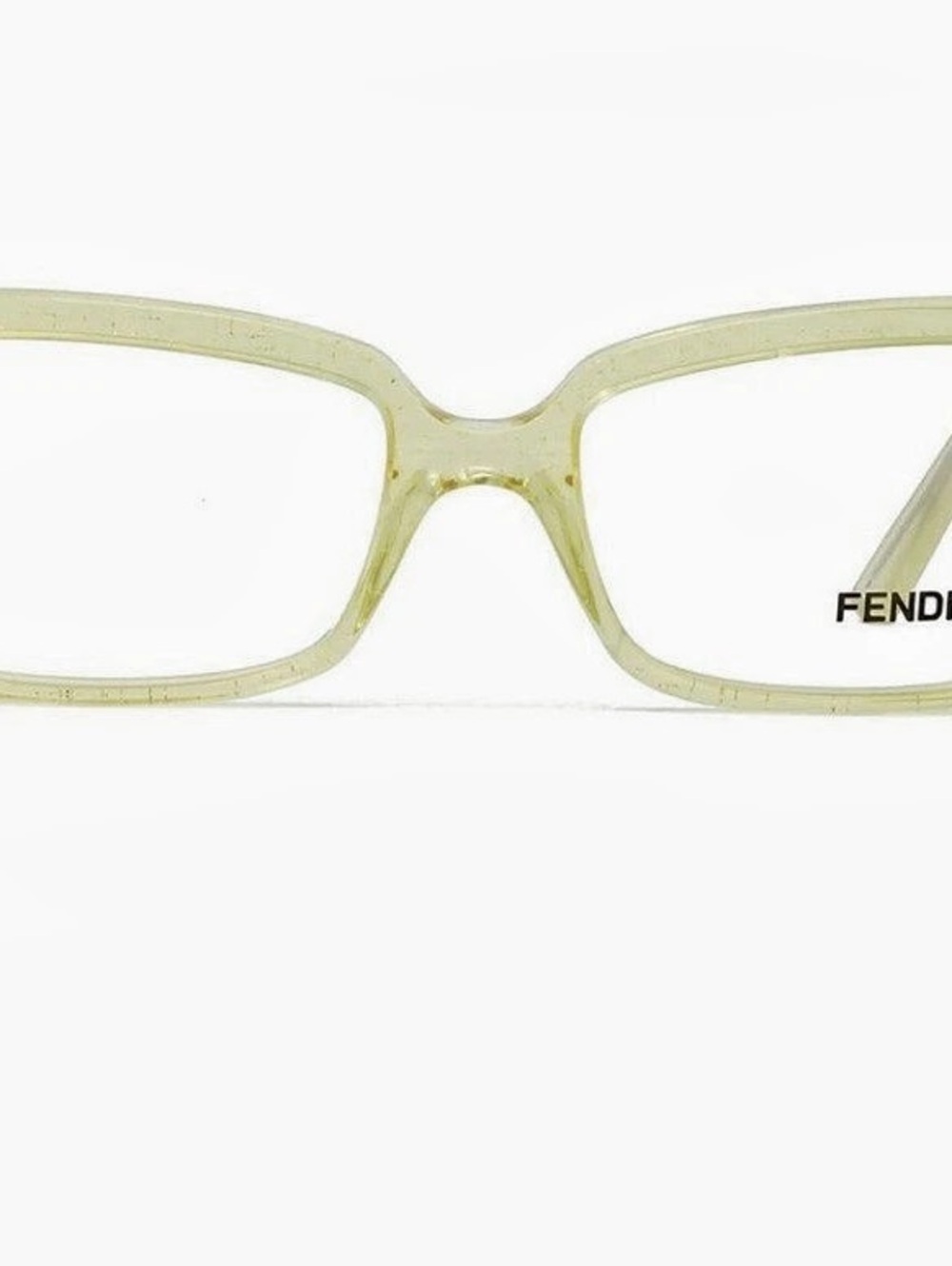 Fendi FF Diamonds Square Eyeglasses FE50117I Yellow
